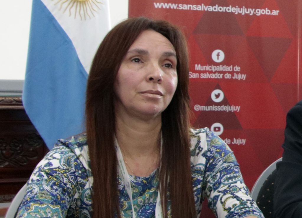 Marisa García, directora de Asistencia Directa de la Municipalidad de San Salvador de Jujuy.
