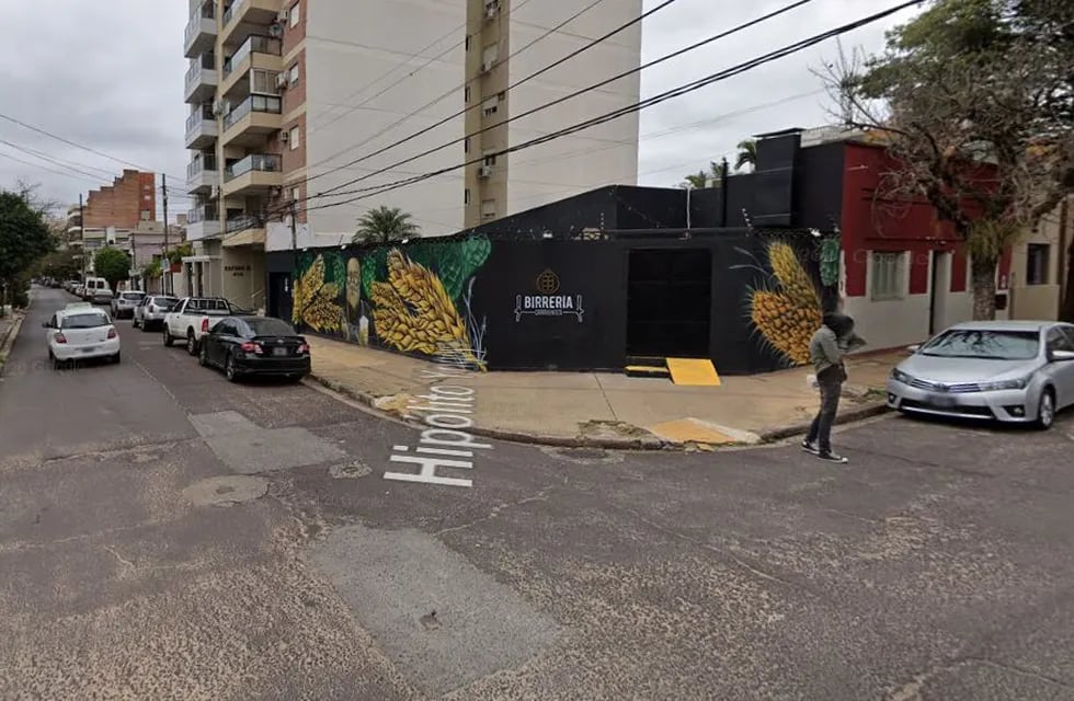 El incidente se produjo en la capital de Corrientes (Captura Google Maps).