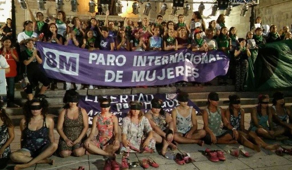 Cierre del Paro Internacional de Mujeres en Rosario