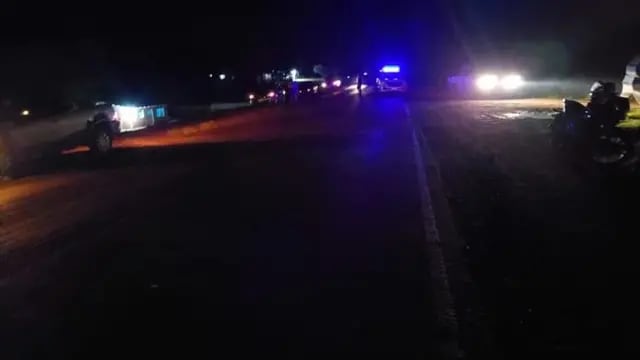 San Pedro: choque sobre ruta 17 terminó con la vida de un motociclista