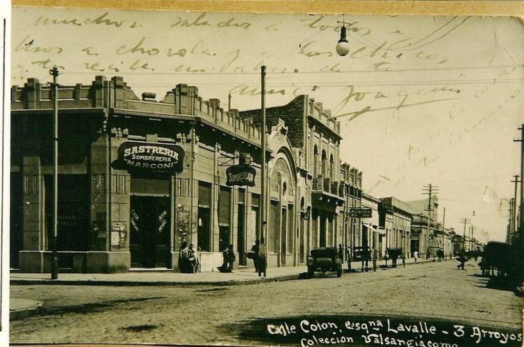 Colón y Lavalle (foto Colección Andrés Errea)