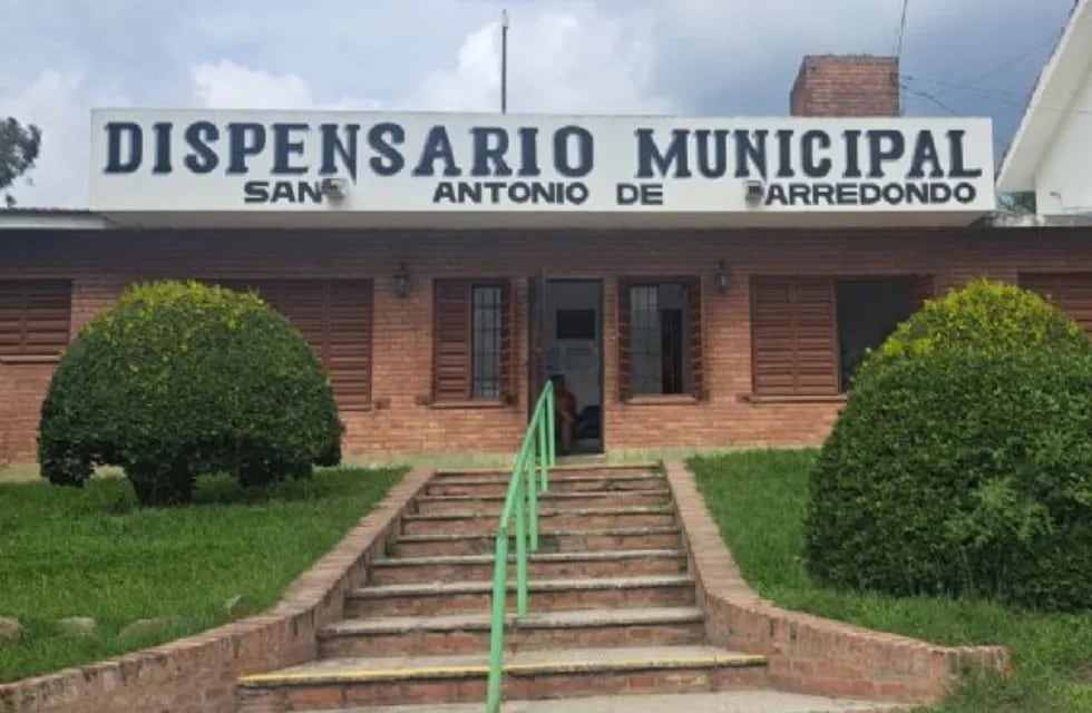 El dispensario de San Antonio de Arredondo (Gentileza El Diario de Carlos Paz).