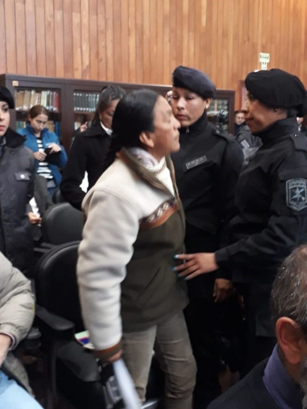 La dirigente Milagro Sala cumple con una huelga de hambre en reclamo a su traslado a un penal federal en Salta