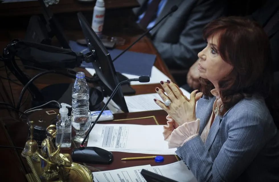 Cristina Fernandez de Kirchner\nDebate sobre la reforma judicial \nEn el senado\nArgentina\nFoto Federico Lopez Claro - FTP CLARIN FLC_6703.jpg Z Cimeco