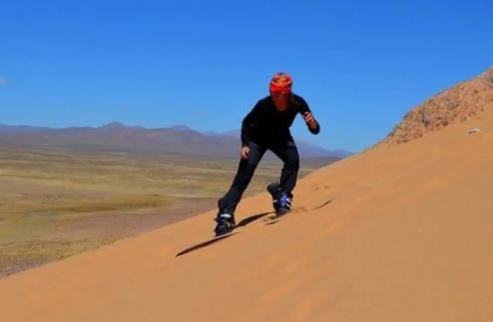 Sandboard en El Huancar