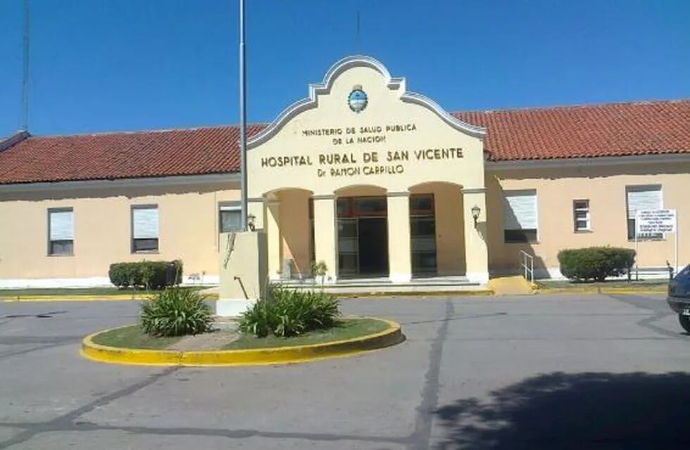 Hospital Ramón Carrillo de San Vicente. (Web)