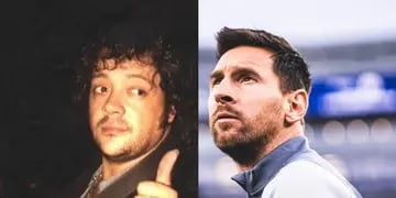 Leo Mattioli y Lionel Messi