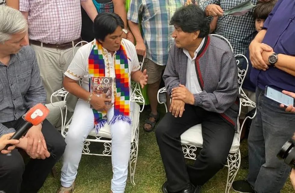 Milagro Sala y Evo Morales, en Jujuy