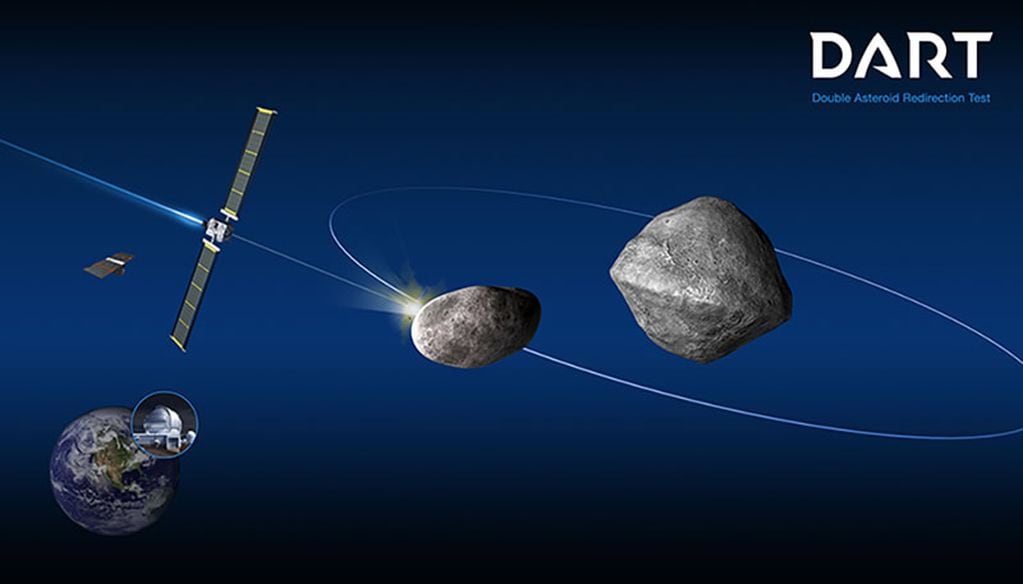 La intención de la NASA era desviar la trayectoria de un asteroide como parte de una prueba para "defender" la tierra ante un eventual peligro. 