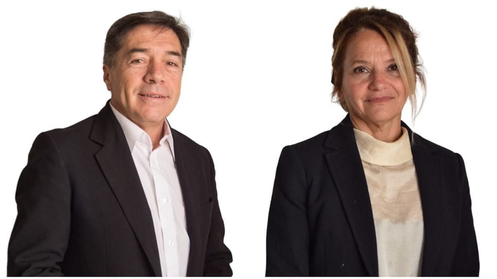 Luis Alberto Montiel y Gladys Barroso encabezan la Lista 504 del frente Vamos Mendocinos como candidatos a concejales para Tupungato. Gentileza