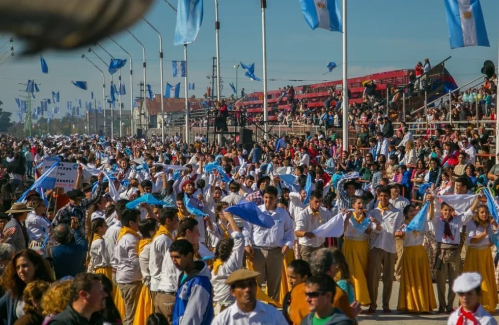 Fiesta 25 de mayo Gualeguaychú. (Foto de archivo).