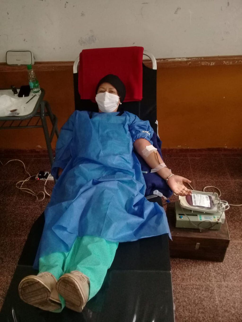 Aristóbulo del Valle: unos 79 donantes voluntarios se sumaron a la colecta de sangre