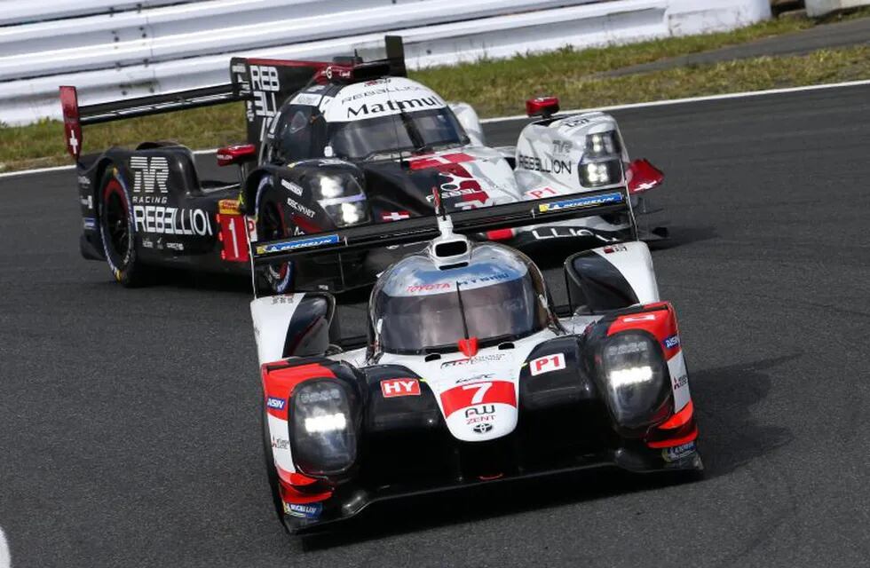 El argentino José María Pechito López (Toyota), en las 6 hs de Fuji, segunda fecha del Mundial de Resistencia (WEC) 2019-2020.