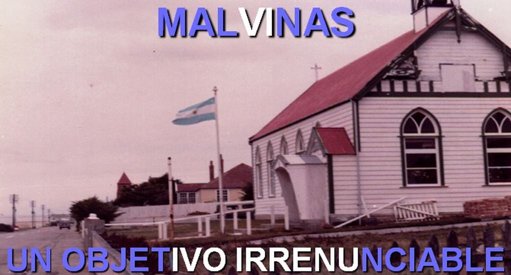 Casa del Gobernador en Puerto Argentino 1982
