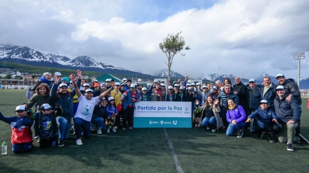“Partido por la Paz” en Ushuaia
