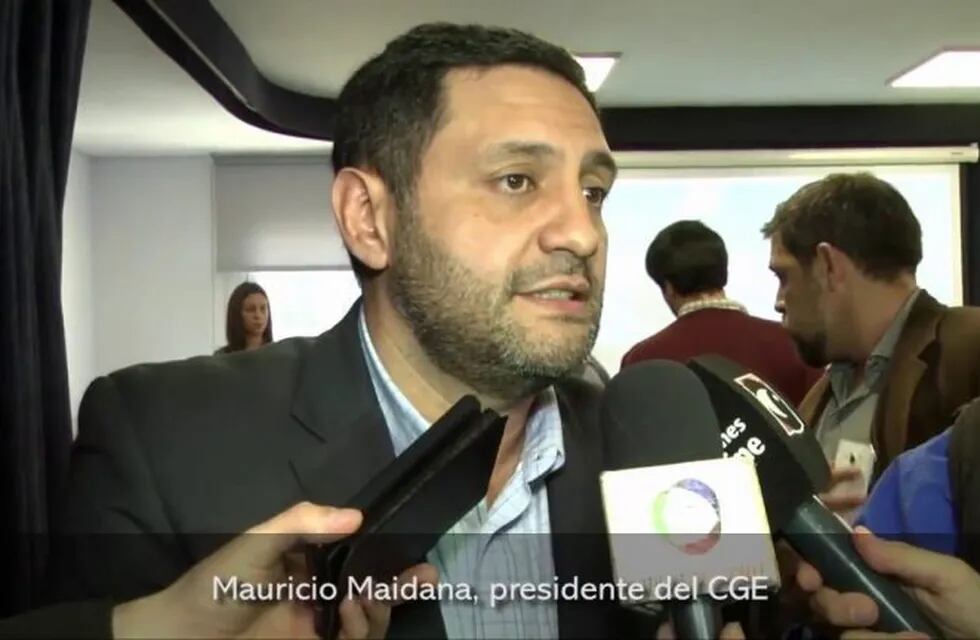 Mauricio Maidana, presidente del CGE.