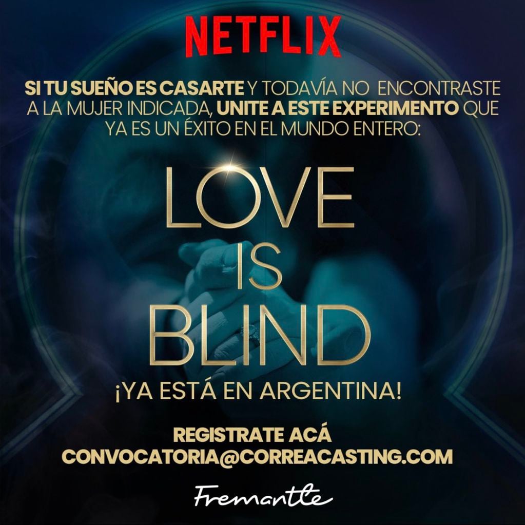 Love is Blind llega a la Argentina