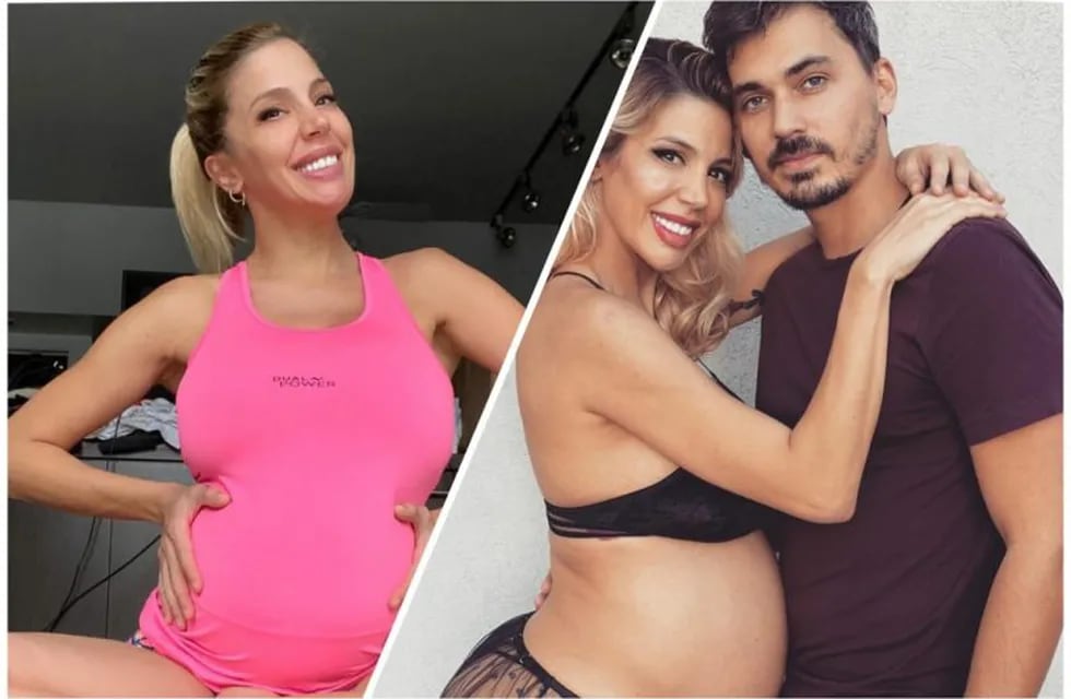 Virginia Gallardo embarazada junto a Martín Rojas. (Foto: Instagram)