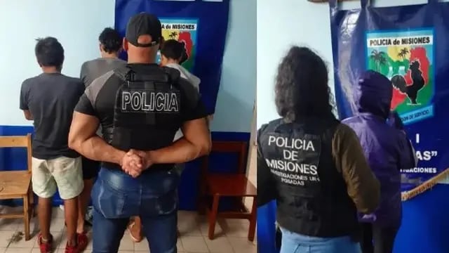 Desarticulan banda dedicada a robos en Posadas: seis detenidos