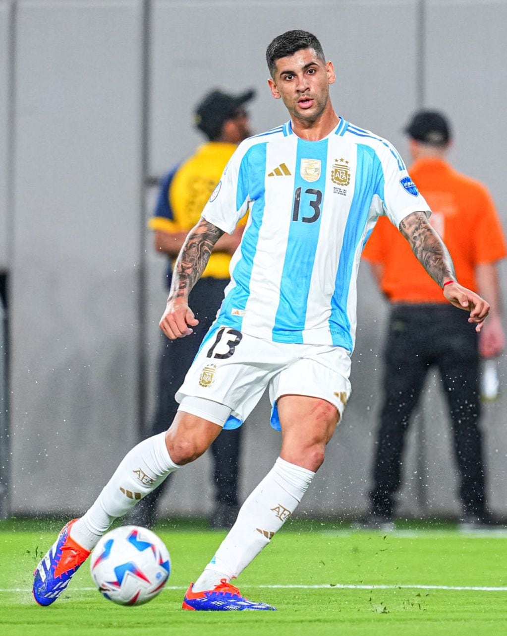 Cristian "Cuti" Romero tuvo un gran desempeño en el 1 a 0 de Argentina frente a Chile.