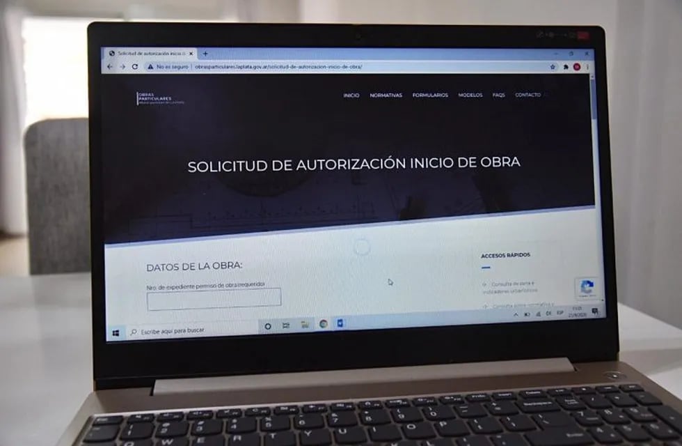 El Municipio de La Plata dará autorizaciones de obras particulares de manera digital (Municipalidad de La Plata)