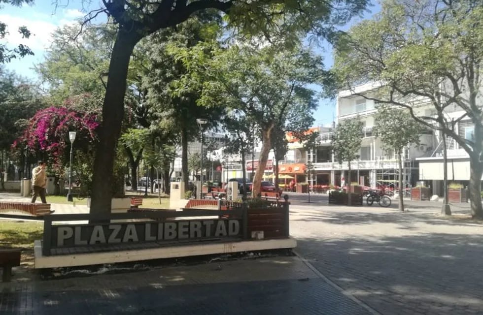 Plaza Libertad, Santiago del Estero.