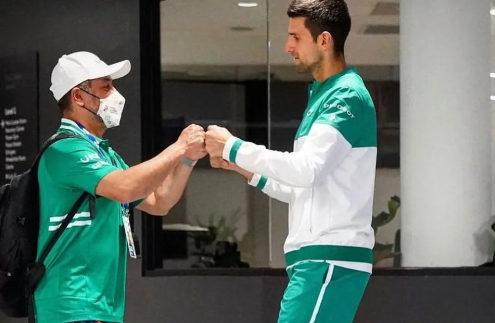 Ulises Badio vivió en Córdoba, se recibió en la UNC y luego de años conoció al serbio Novak Djokovic.