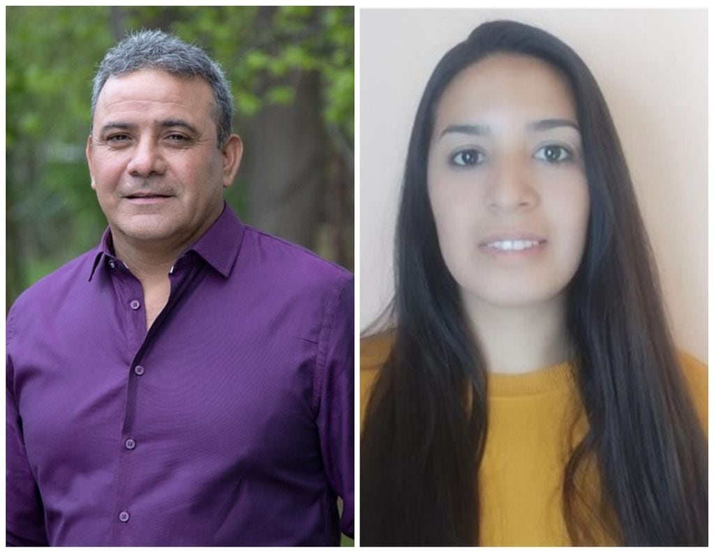 Fabián Falcón y Aida Leonella Martínez son los candidatos a concejales por Compromiso Federal en Lavalle. Gentileza