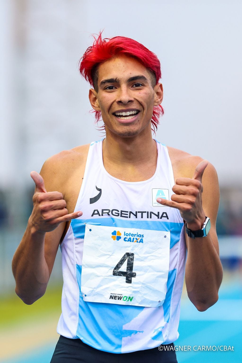 Bruno De Genaro, atleta de San Luis