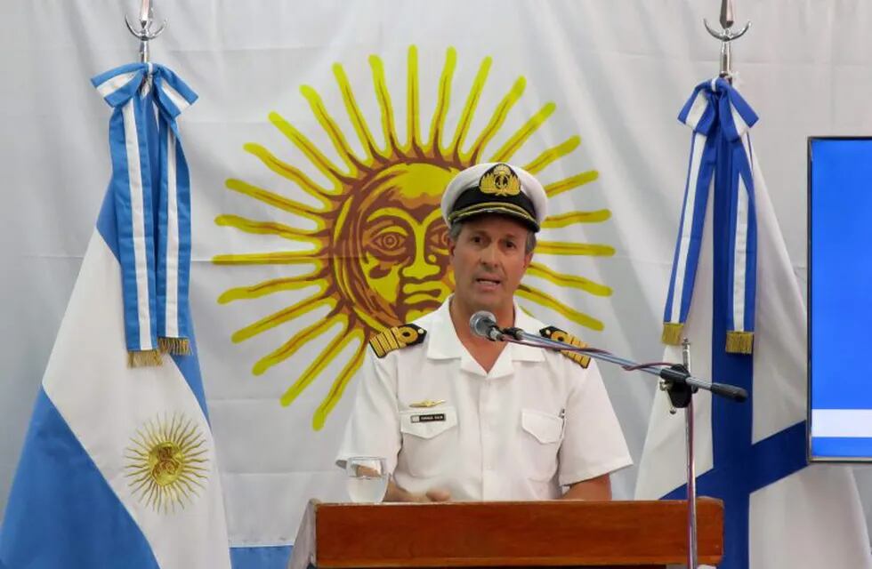 ARA San Juan: la Armada volvió a ratificar su compromiso con los familiares. Foto: EFE.