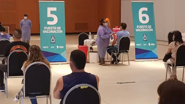 Vacunación en Córdoba segundo componente Sputnik V