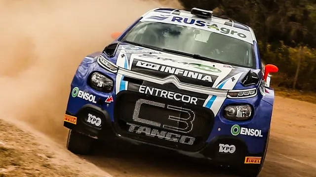 Marcos Ligato, ganador del Rally de Argentina 2022.