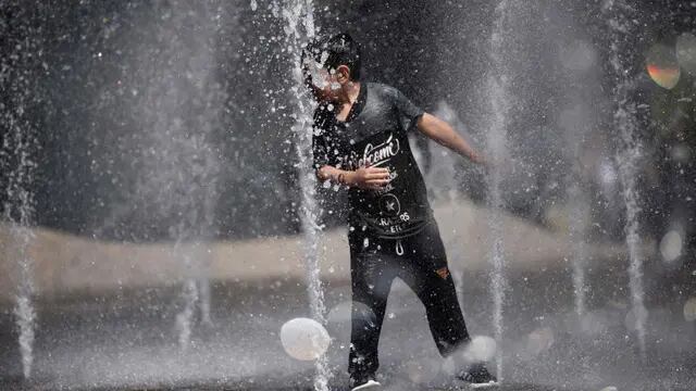 Calorón en Córdoba. (La Voz / Archivo)