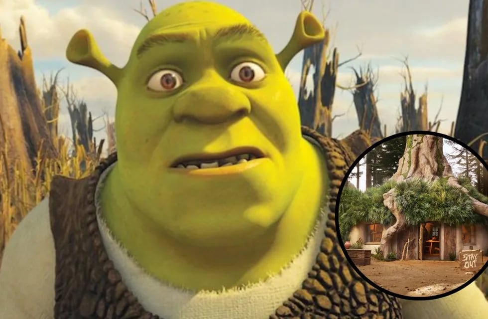 Alquilan la casa del pantano de Shrek.