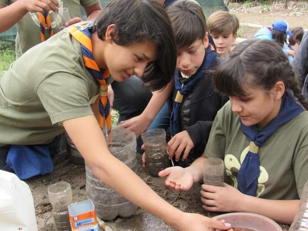 Jóvenes Scouts visitaron el Aula Ambiental