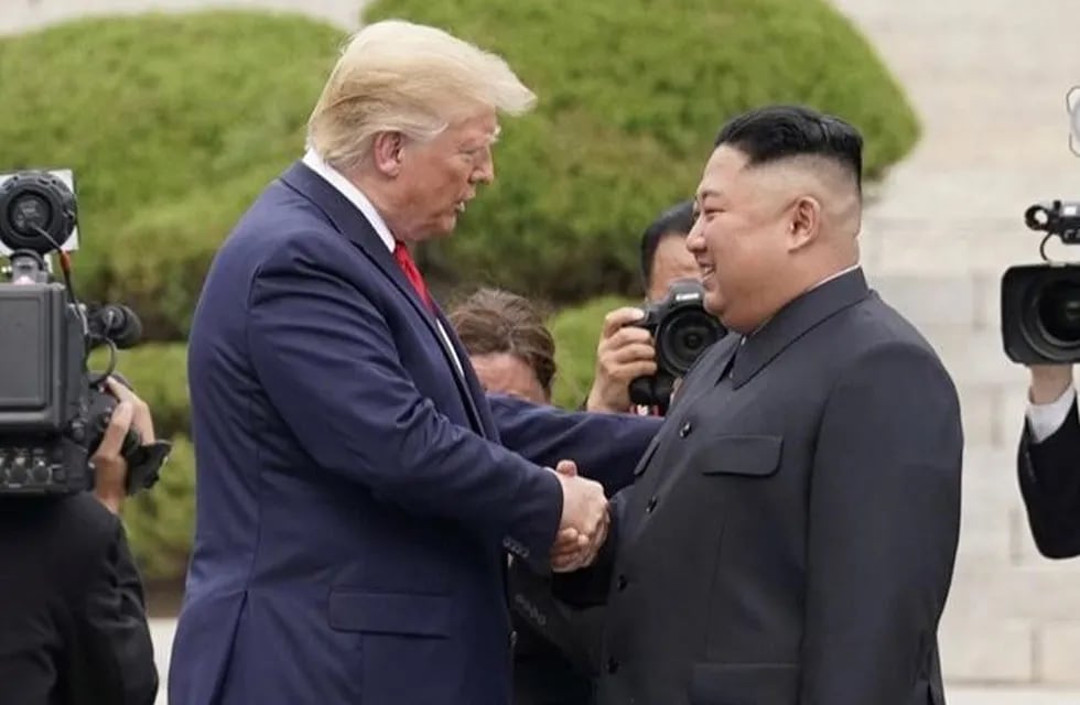 Donald Trump y Kim Jong-un fueron parte de unas de las mejores fotos del año.