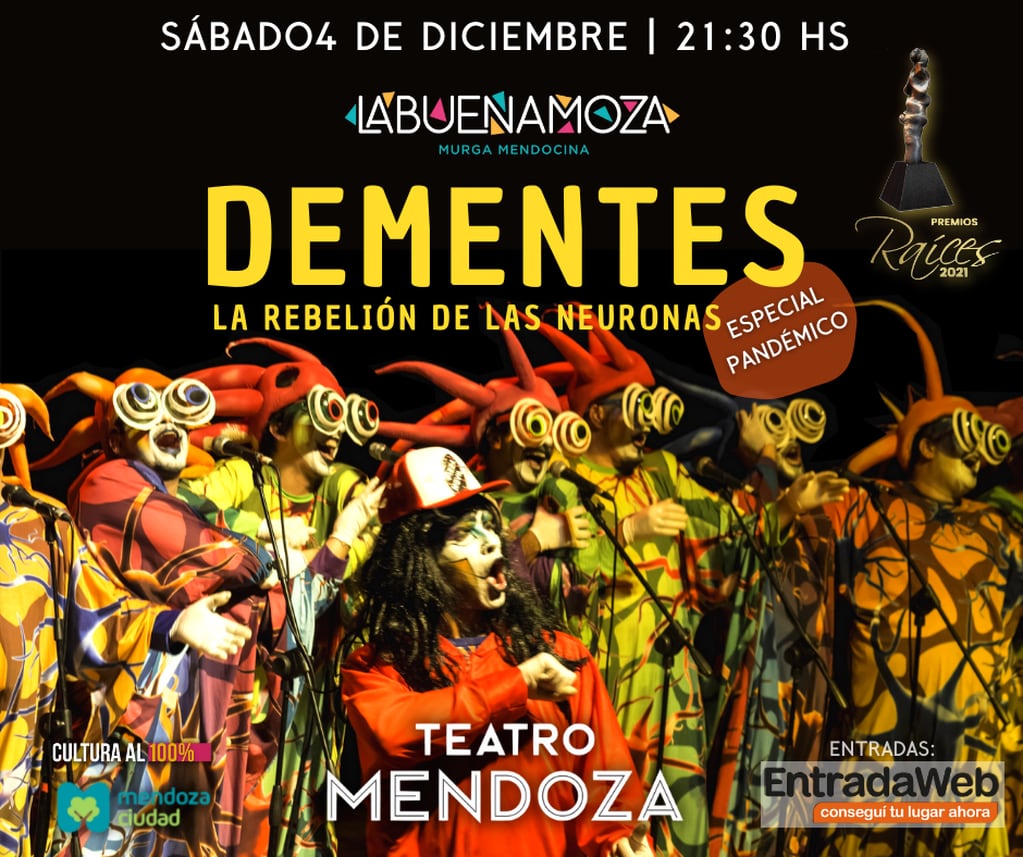 Murga la Buena Moza presenta su obra "Dementes".