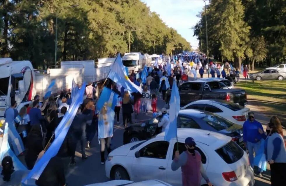 Protestas en Avellaneda por Vicentin (Reconquista Hoy)