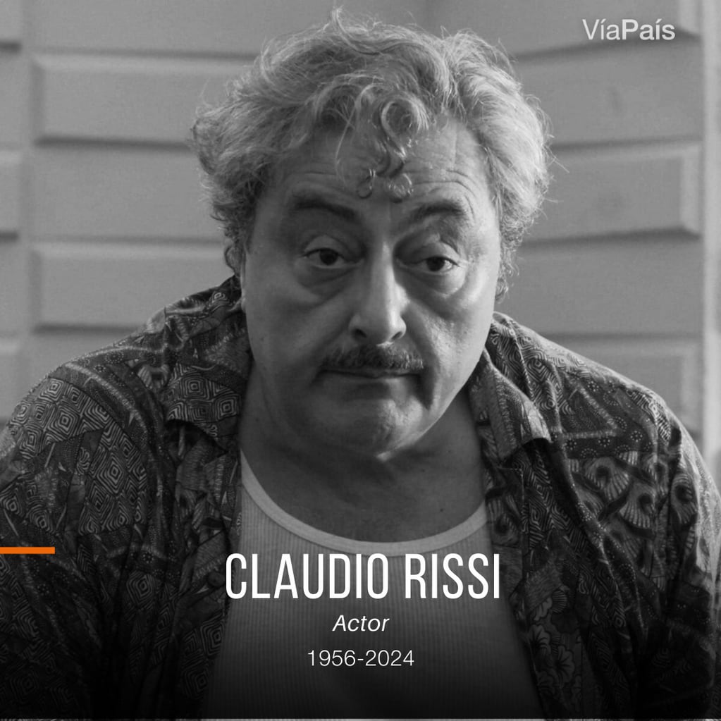 A los 67 años, murió Claudio Rissi.