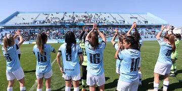 Belgrano goleó a Argentinos Juniors.