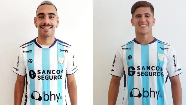 Nicolás Delgadillo y Thobías Arévalo, nuevos jugadores de Atlético de Rafaela