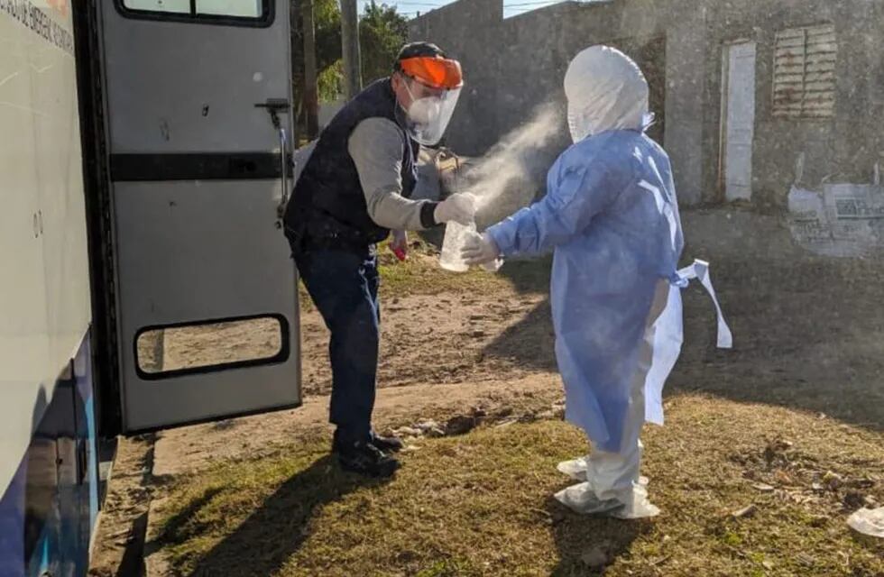 Cierran un centro de salud de Pérez por una enfermera con coronavirus (Facebook Pablo Corsalini)