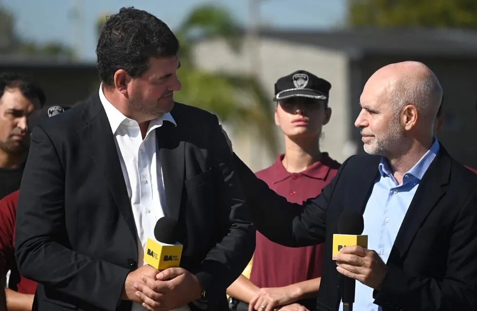 Horacio Rodríguez Larreta presentó a Burzaco como nuevo ministro de Seguridad porteño.