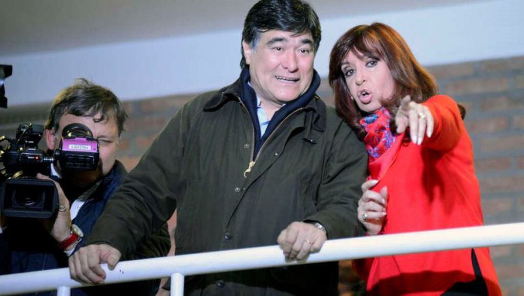 Carlos Zannini junto a Cristina Kirchner (Web)