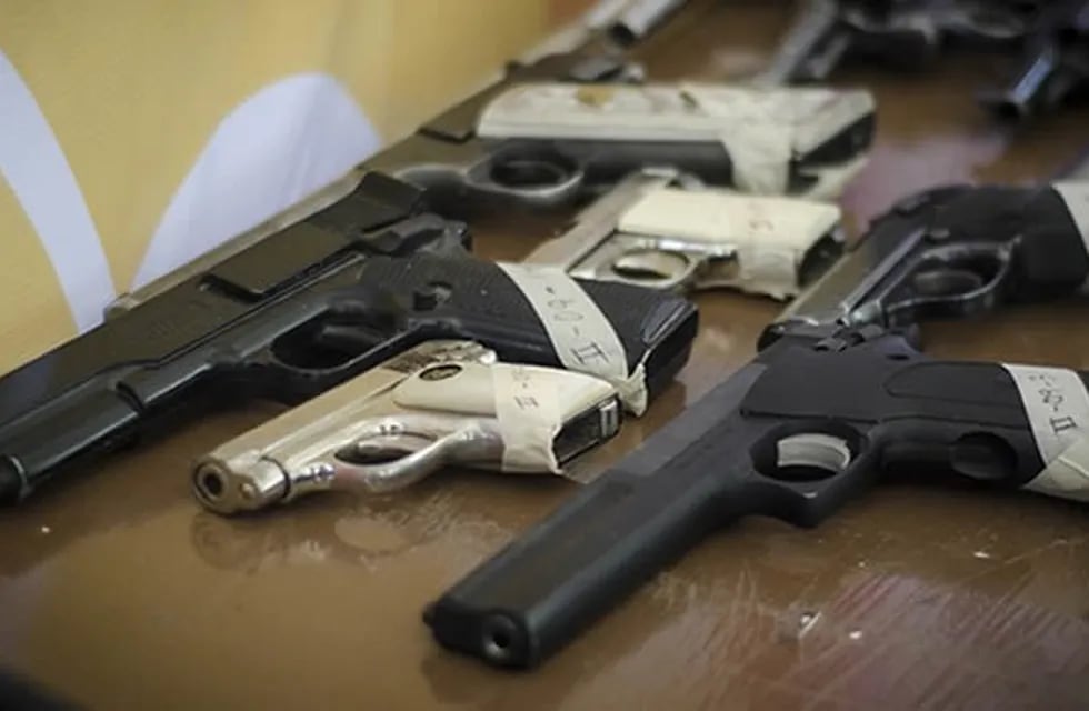 Las armas de fuego generan preocupación en la provincia y en la ciudad.