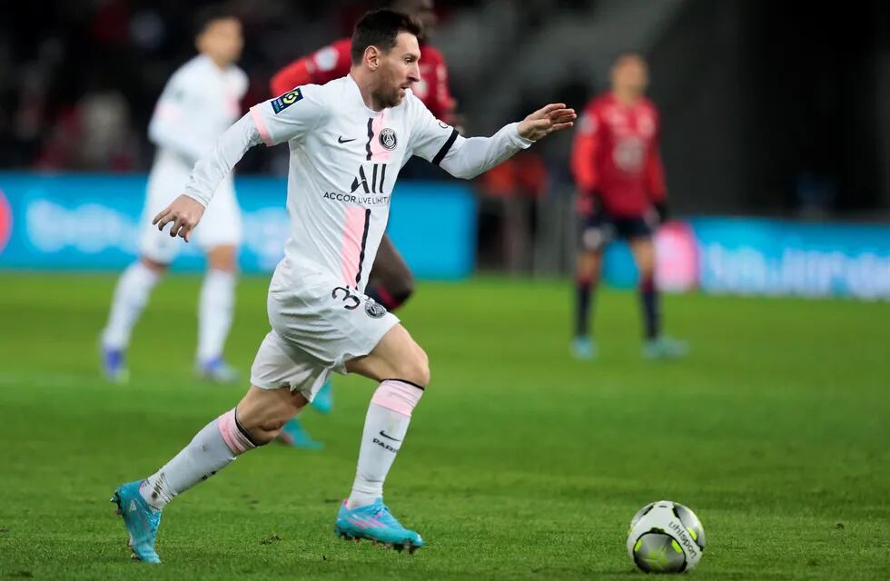 El astro argentino fue la figura del partido ante el Lille. (AP / Michel Spingler)