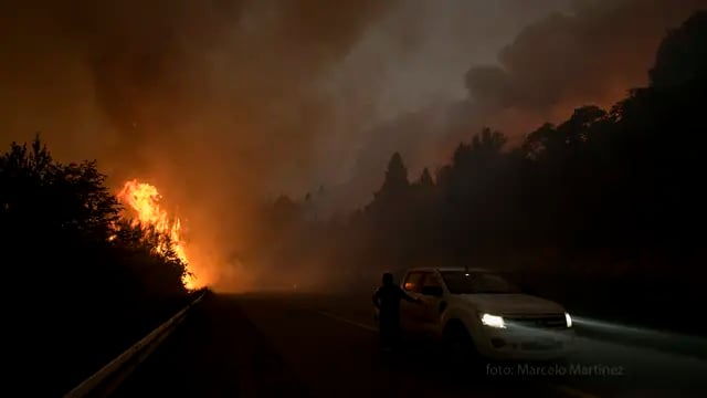 Incendios en Bariloche.