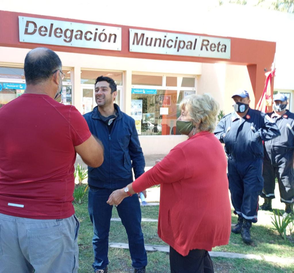 Lucas Oviedo asumió como nuevo delegado de Reta