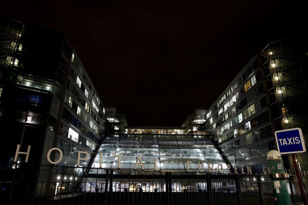 El Hospital Georges Pompidou donde Schumacher está alojado (Foto: Reuters).