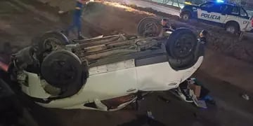 Accidente e inseguridad en Córdoba.